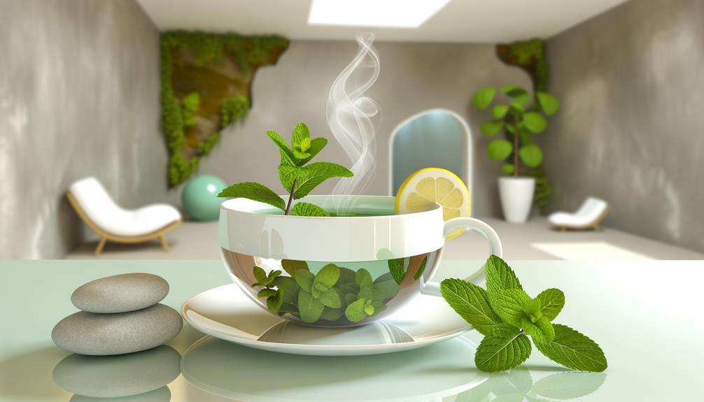 health benefits of peppermint tea